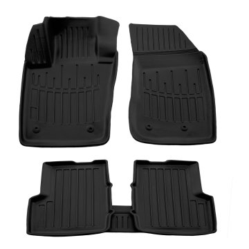 SCOUTT 3D gumijaste preproge za Fiat Fiat 500X 2014-Nad 5 kosa