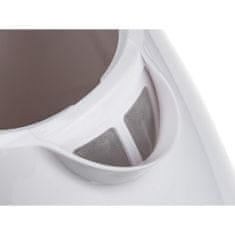 ACTIVER Plastični kotliček BETHY 1,0 l, 900-1100 W, vrtljiv za 360°, belo-siv
