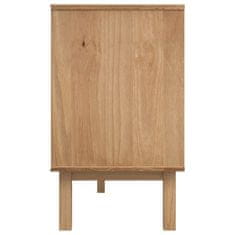 Vidaxl Komoda OTTA 114x43x73,5 cm trdna borovina