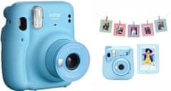 FujiFilm Instax Mini 11 + komplet dodatkov Mini 11 Sky Blue