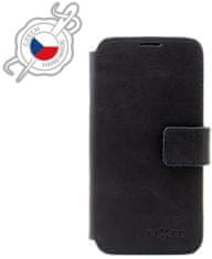 FIXED ProFit usnjena torbica knjižnega tipa za Apple iPhone 12/12 Pro, usnjen, črn (FIXPFIT2-558-BK)