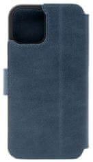 FIXED ProFit usnjena torbica knjižnega tipa za Apple iPhone 12/12 Pro FIXPFIT2-558-BL, modra