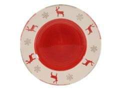 HIT DESERTNI KROŽNIK Z DEKORJEM SEVERNEGA JELENA, 21 CM