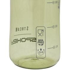 Spokey STREAM Steklenička za pitje, PCTG, 520 ml, zelena