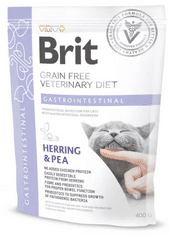 Brit GF Gastrointestinal veterinarska dieta za mačke, 400 g