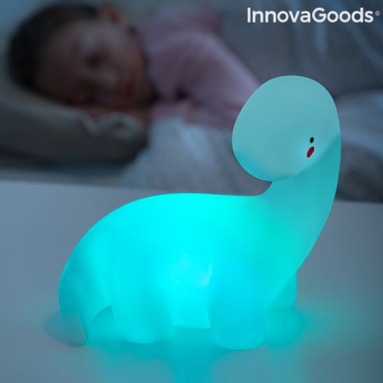 InnovaGoods Nočna lučka ki spreminja barve Dinozaver