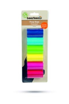 Beeztees Mavrične vrečke za pasje iztrebke 6x20 kosov