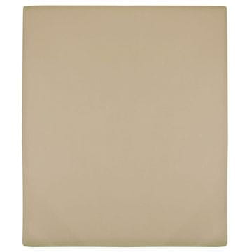 Vidaxl Napenjalna rjuha taupe 90x200 cm bombaž