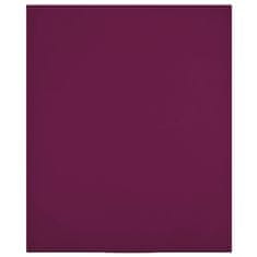 Vidaxl Napenjalna rjuha 2 kosa bordo 160x200 cm bombaž