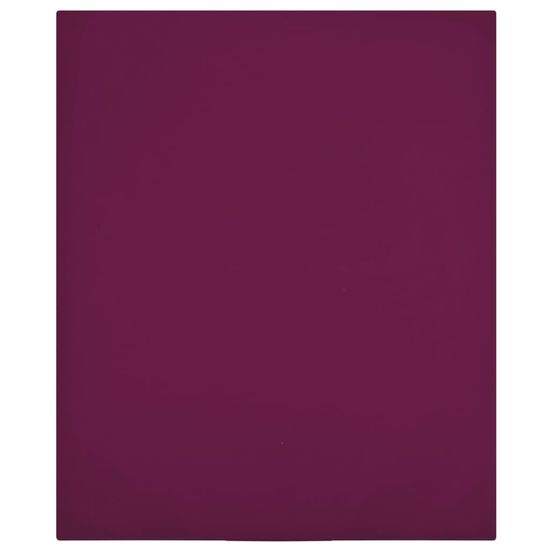 Vidaxl Napenjalna rjuha 2 kosa bordo 160x200 cm bombaž