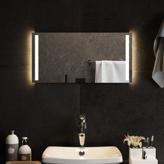Vidaxl LED kopalniško ogledalo 60x30 cm