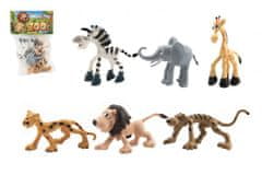 Teddies Živali veseli safari ZOO plastika 9-10cm