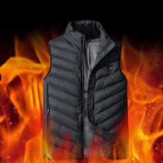 Cool Mango Zimska ogrevana jakna s 4 grelnimi točkami - Heatvest, M