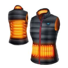 Cool Mango Zimska ogrevana jakna s 4 grelnimi točkami - Heatvest, M