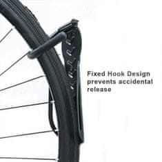 Stenski vertikalni nosilec za kolesa (2 kompleta) - kavelj za kolo