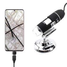 Cool Mango Profesionalna digitalna otroška mikroskopska kamera, mini mikroskop, 1600x povečava - Microscope