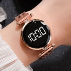 Cool Mango Luksuzna pametna ura - Luxurywatch, rožnato zlata