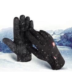 Cool Mango Zimske rokavice za zaslon na dotik, tople, protizdrsne, vetroodporne, elastične, športne - Wintertouch