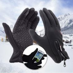 Cool Mango Zimske rokavice z možnostjo dotika zaslona, tople rokavice, primerne tudi za šport, z mehko in toplo podlogo, zagotavljajo dodatno toploto in udobje – Wintertouch