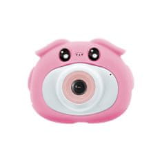 maXlife Otroški fotoaparat Maxlife MXKC-100 z dvema kamerama, roza