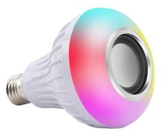 aptel RGB LED žarnica 7W in bluetooth zvočnik + daljinski upravljalnik