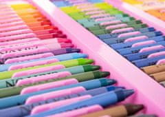 Kruzzel 208 delni umetniški komplet barvic in flomastrov za slikanje