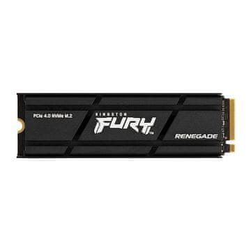 Kingston FURY Renegade SSD disk, 4 TB, M.2, 7300/7000 MB/s, PCIe NVMe, s hladilnikom