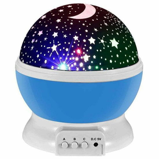 Verkgroup USB projektor Master Star nočna lučka 360