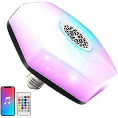 Verkgroup RGBW LED žarnica in bluetooth zvočnik + daljinski upravljalnik