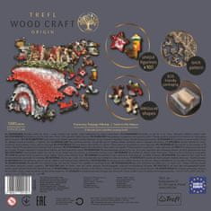 Trefl Wood Craft Origin puzzle Božičkovi mali pomočniki 1000 kosov