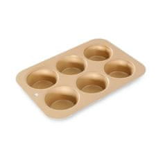 NordicWare Model za mafine s šestimi zlatimi modelčki