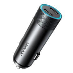 Joyroom Joyroom avtomobilski polnilec JR-CL13, 2x USB-C PD, 50 W (siv)
