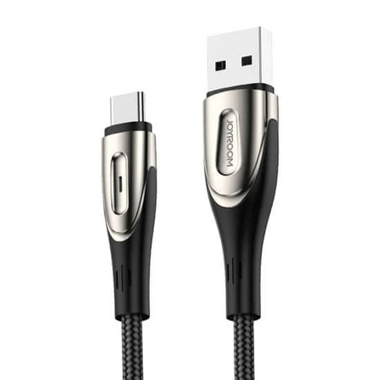 Joyroom Kabel USB na USB-C Sharp S-M411 3A, 2 m (črn)