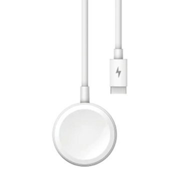 Joyroom Indukcijski polnilec 2-v-1 za Apple Watch / Lightning Joyroom S-IW002S 1,5 m (bel)