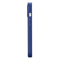 iCARER Etui iz naravnega usnja za iPhone 14 Plus MagSafe Case Leather modra