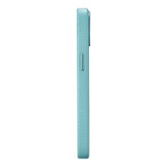 iCARER Usnjen etui za iPhone 14 z magnetom MagSafe Litchi Premium Leather Case zelen