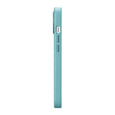 iCARER Usnjen etui za iPhone 14 z magnetom MagSafe Litchi Premium Leather Case zelen