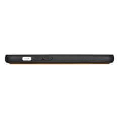 iCARER 2v1 usnjen etui z zaponko za iPhone 14 Plus Anti-RFID Oil Wax Wallet Case svetlo rjava