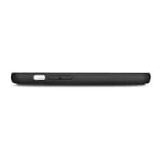 iCARER 2v1 usnjen etui z zaponko za iPhone 14 Plus Anti-RFID Wallet Case črn