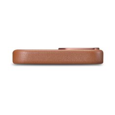 iCARER Etui iz naravnega usnja za iPhone 14 Plus MagSafe Case Leather rjava