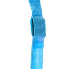 Ikonka Aga LED Svetleči povodec 120cm Modra