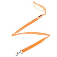 Ikonka Aga LED Svetleči povodec 120cm Oranžna
