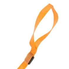 Ikonka Aga LED Svetleči povodec 120cm Oranžna