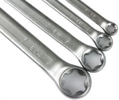 MAR-POL Garnitura nasadnih ključev Torx 4 kosi 6-24 mm M58165