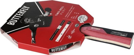 Žogica za namizni tenis BUTTERFLY BOLL RUBY