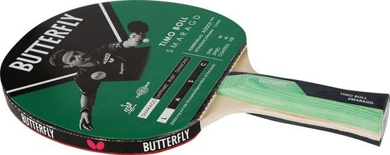 Palica za namizni tenis BUTTERFLY - Boll SMARAGD