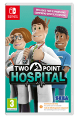 Sega Two Point Hospital (ciab) igra (Nintendo Switch)
