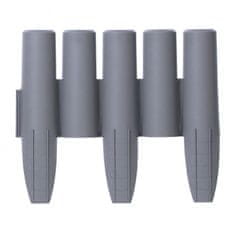 Kaxl Plastični robnik - palisada 2,7m, 155mm PALISADE Barva: Siva IPAL5-S443