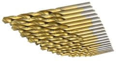 MAR-POL Set svedrov iz titana za železo HSS 1-10mm 19 kos M22310