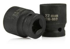BJC Vtičnica 10-24mm, 1/2", komplet 10 kosov, CrMo, 6-robni v ohišju M58235